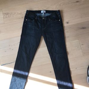 Paige maternity jeans. “jimmy jimmy skinny”